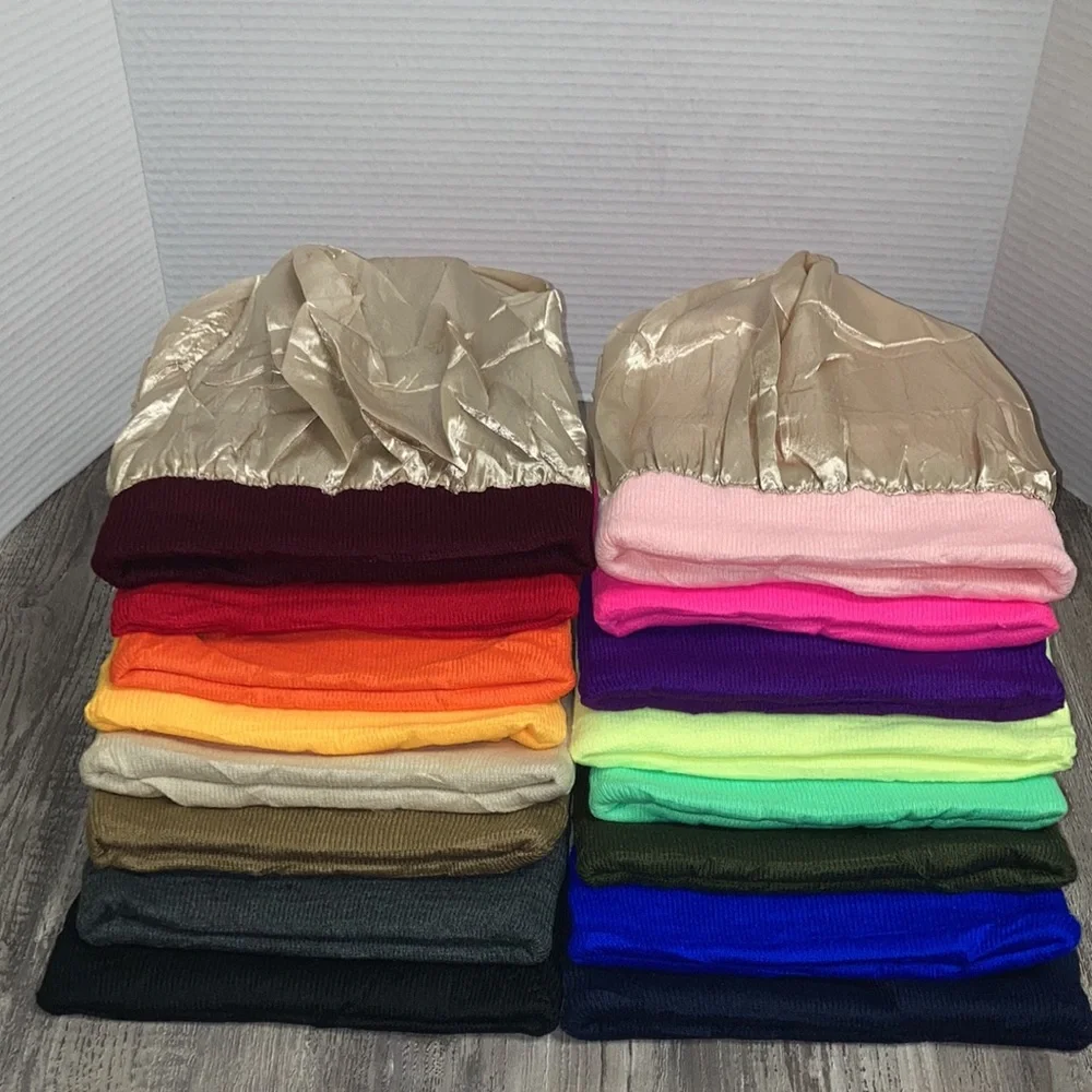 Satin Lined Beanies - Picture 5 of 5